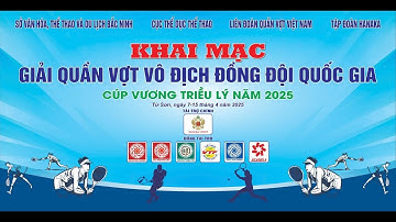 🛑Trực tiếp: GIẢI VÔ ĐỊCH QUẦN VỢT ĐỒNG ĐỘI QUỐC GIA