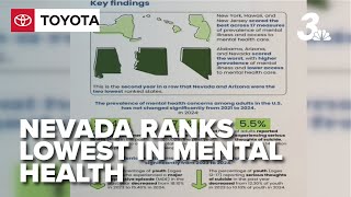 Celebrity Nevada ranks lowest in mental health care as state struggles with youth depression crisis Profile