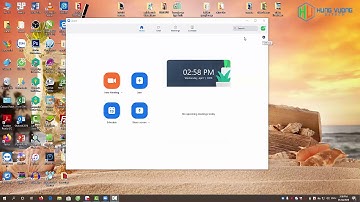 Cài đặt và sử dụng nâng cao phần mềm zoom trong họp và dạy học trực tuyến trên máy tính