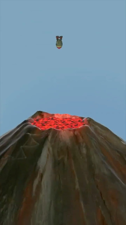 Could a Nuclear Bomb Trigger a Volcano? 🤔🌋 #Curiosity