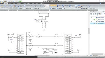 Design an Electro-pneumatic and PLC System using Automation Studio Software.