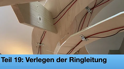 #19 Ringleitung zur Stromversorgung der Anlage I Bau einer Modelleisenbahn I Märklin H0 C-Gleis
