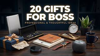 20 Best Gifts for Boss 🎁 Professional, Thoughtful & Useful Gift Ideas