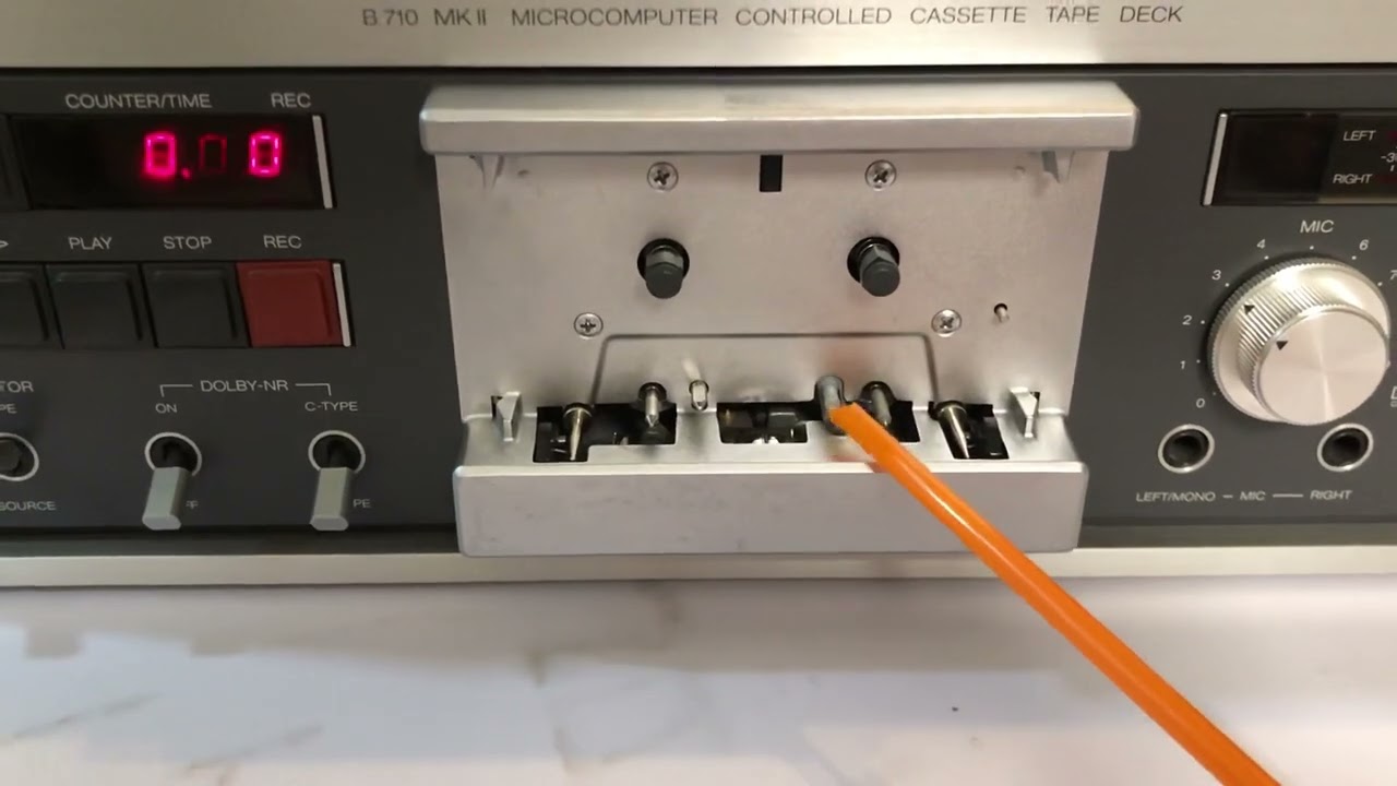 Revox B710 MK II Cassette deck part I