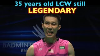 Lee Chong Wei Unstoppable at 35 years old Explosive Smash and Lightning Speed Outshine Young Rivals!