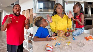 DAD MADE BIG SISTER SHARE WITH SIBLINGS. WHAT HAPPEN NEXT IS SHOCKING.