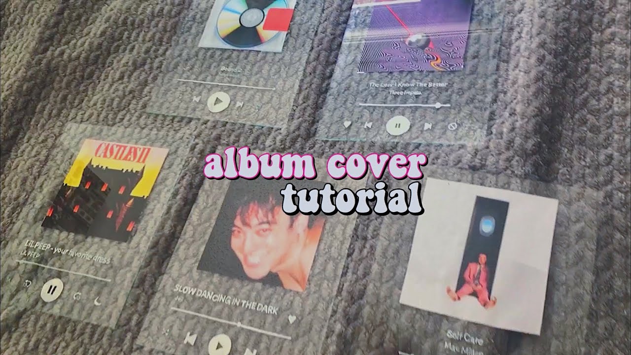 DIY Glass album cover (easy and cheap) *Pinterest and tik tok* YouTube