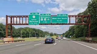 I-287 South To U.S. Route 1&9 North To Garden State Parkway North, Bridgewater to Iselin NJ #asmr 