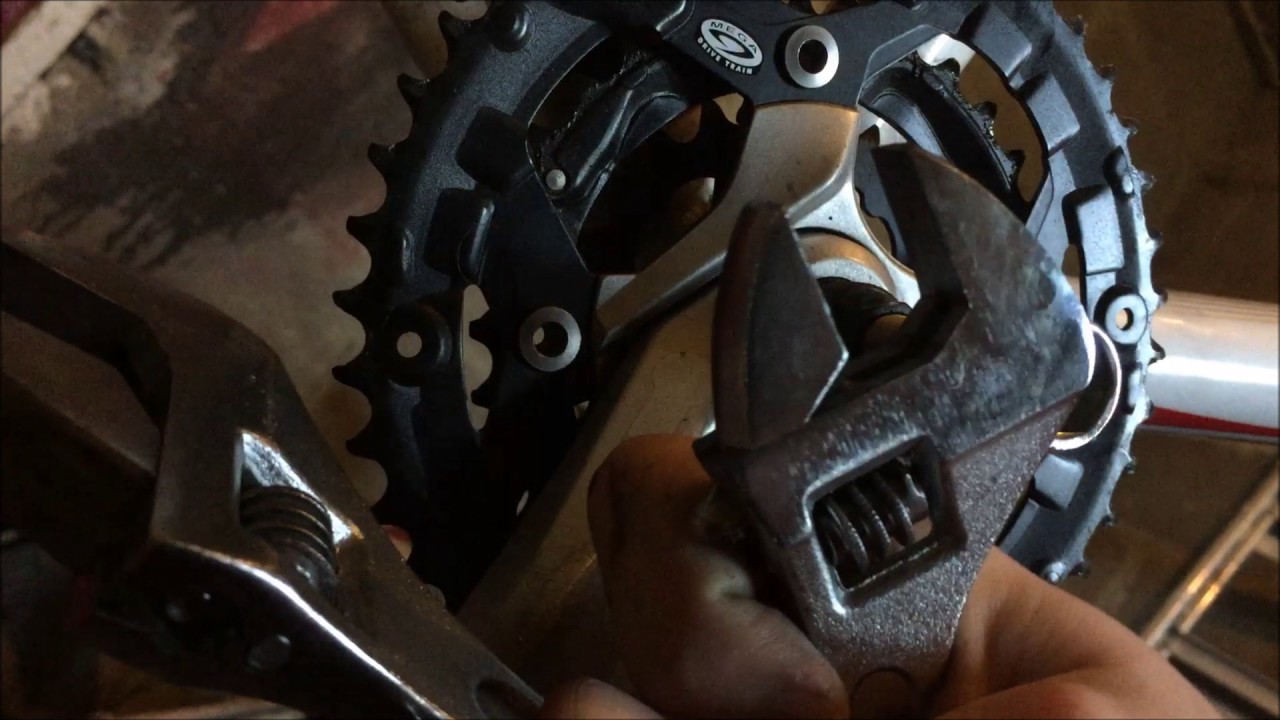 How to take a crank arm off YouTube