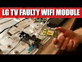 LG TV  FAULTY WIFI MODULE REMOVAL LG55SJ810V LG FAULTY REMOTE BLUETOOTH MODULE PROBLEMS #LGTV