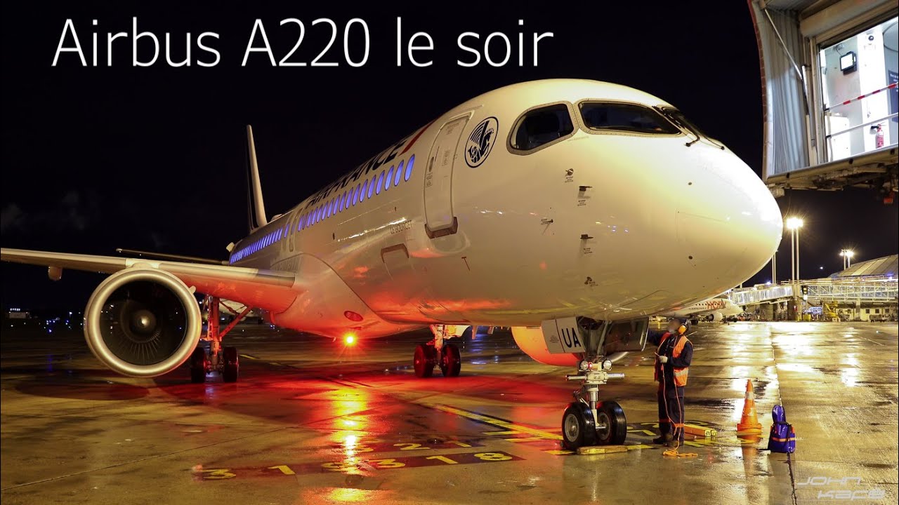 L'A220 vu du ciel 