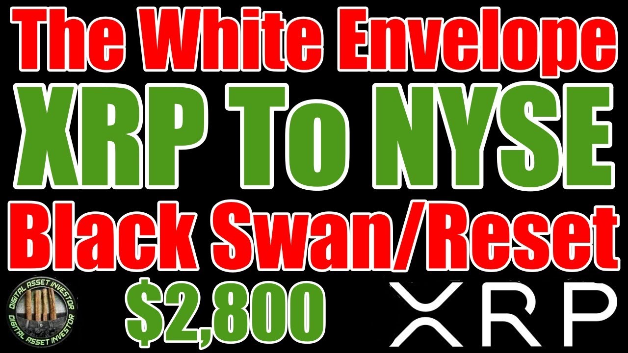 XRP On NYSE , Ripple CEO On Black Swan Event & Those White Envelopes