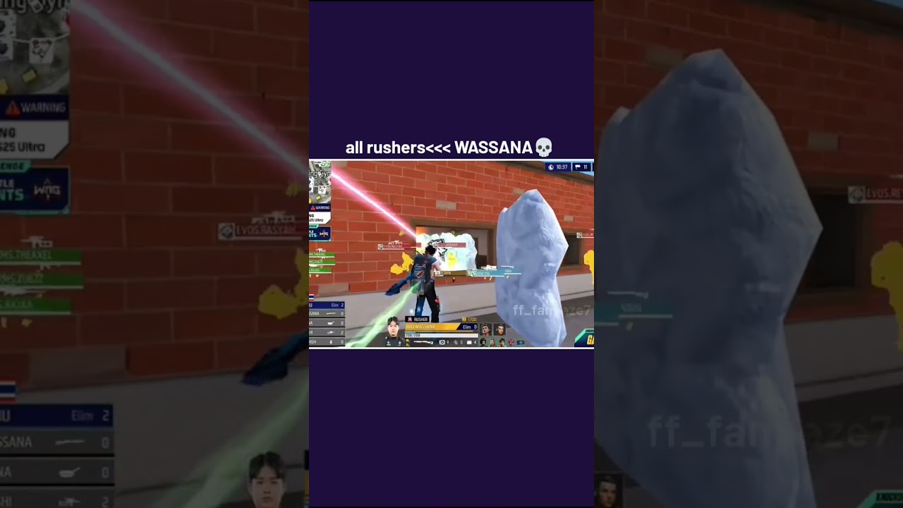 WORLD BEST🗿RUSHER💀 WASSANA GAMEPLAY 