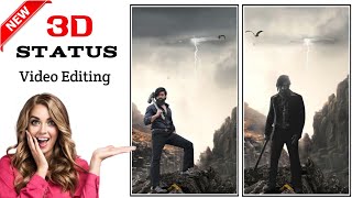 3D Status Video Editing || KGF Status Video Editing screenshot 2