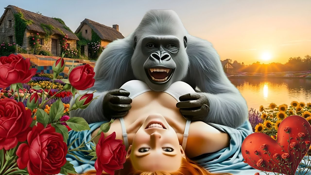 Life 5.4 Million Years Ago: When a Prehistoric Woman Met a Gorilla Guardian #usa #vairalvideo 