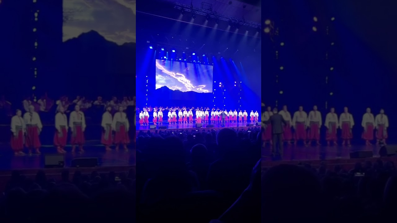 "Дивлюсь я на небо" Дмитро Цимбал. Хор Верьовки. Dmytro Tsymbal. Veryovka