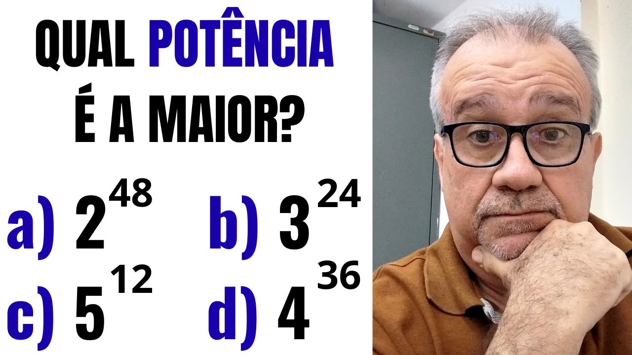 🔥Potências Gigantes: Questão de Concurso 