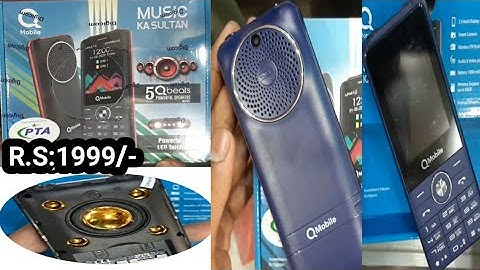 Qmobile Music Ka Sultan Unboxing|New Model 2020|5Qbeats Powerful Speaker With 5 Powerful Led Tourch.