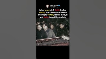 Stalin tricked Trotsky so bad #shorts