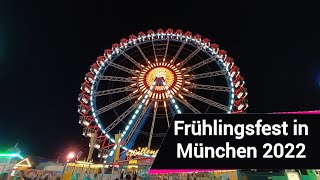 spring festival in munich 2022|Frühlingsfest in München 2022| funny rides