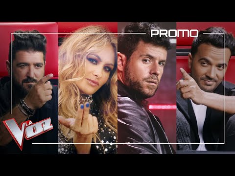 Luis Fonsi, Pablo López, Paulina Rubio y Antonio Orozco te dan la bienvenida a La Voz Antena 3