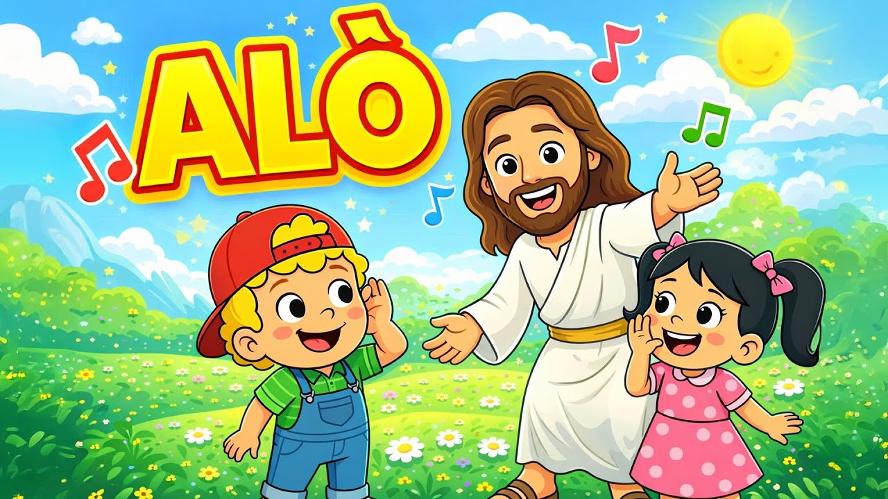 ALÔ ♫ Música Infantil Bíblica | Playlist Infantil de Louvor | Música Gospel Infanti | Kids de Jesus