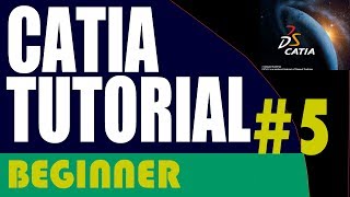 5 - CATIA Beginner Tutorial: Adding Dimensions