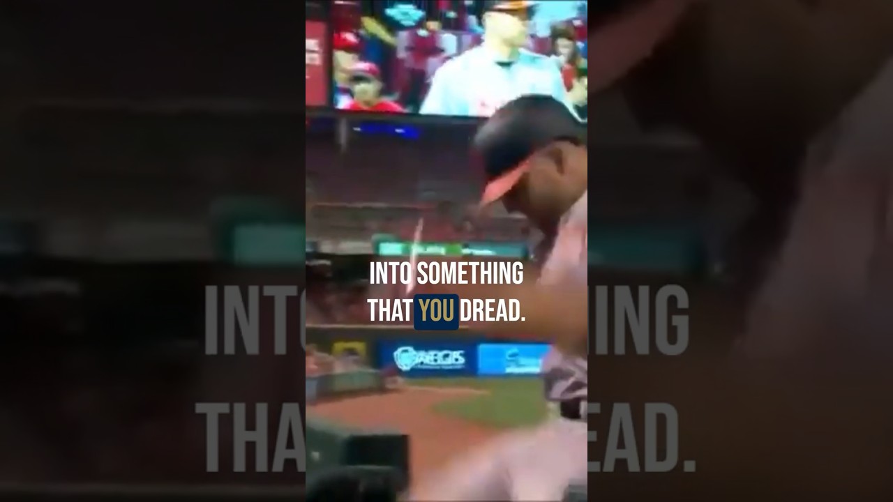 This is what happens when you don't manage the pressure to perform.