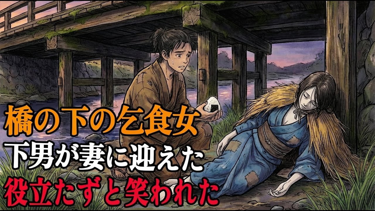 【衝撃の実話】誰も相手にしなかった口をきけぬ乞食の女。下男が妻に迎えた結果、家と村の運命が一変し…まさかの結末に震える 野談  伝説  昔話  説話  民話