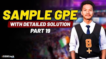 Sample GPE With Detailed Solution For SSB Interview - Part 19