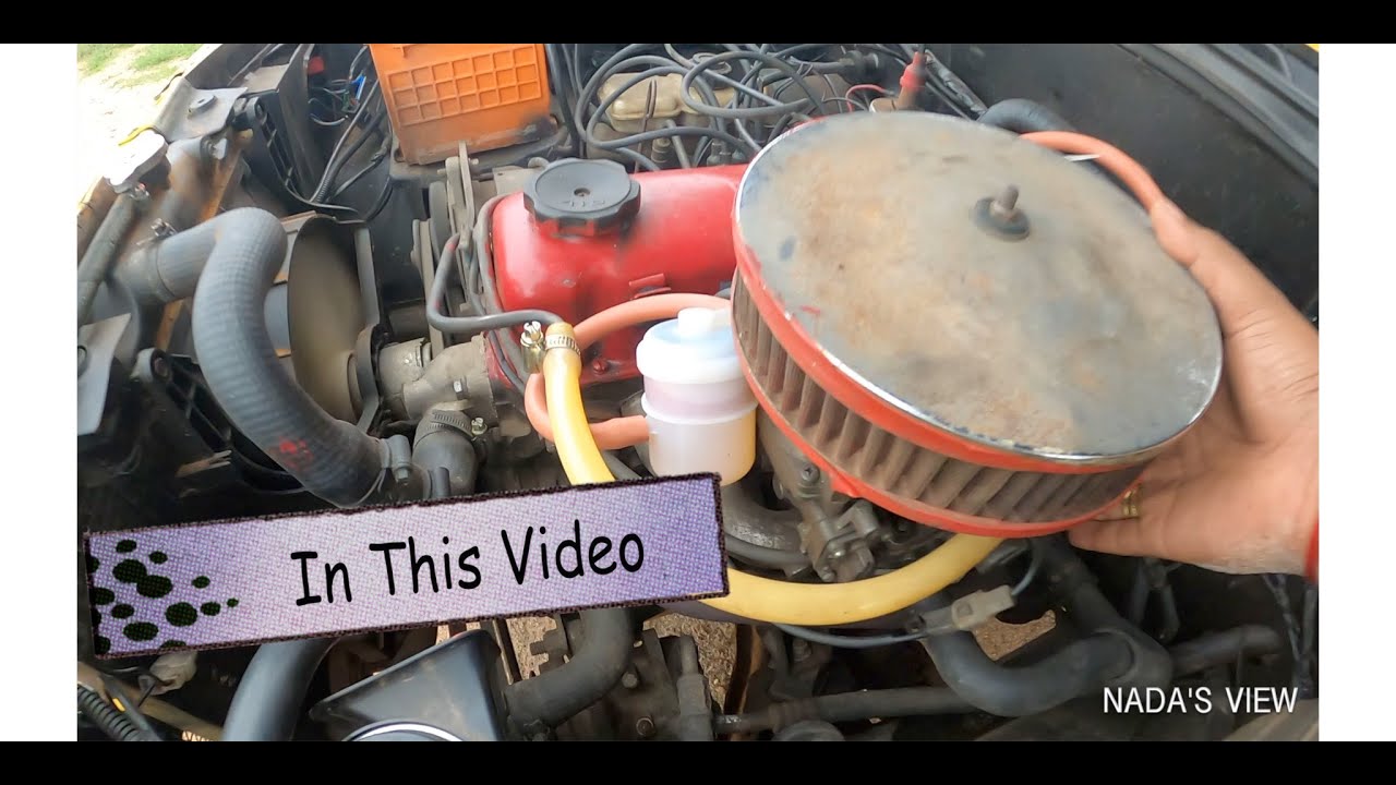 FIAT 118 EXHAUST SOUND & AIR FILTER | Part - 2 TAMIL | BUMBLEBEE | 4x4 Exhaust Extractor