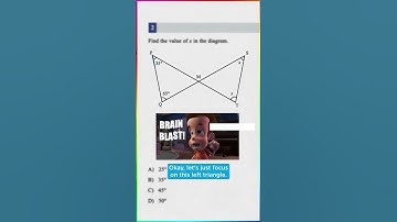 Can You Find X in These Triangles? 🔍 #mathshorts #viralvideo #geometryshorts  #maths #mathstricks