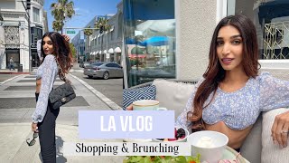 Shopping &amp; Brunching in LA 🌴 | VLOG