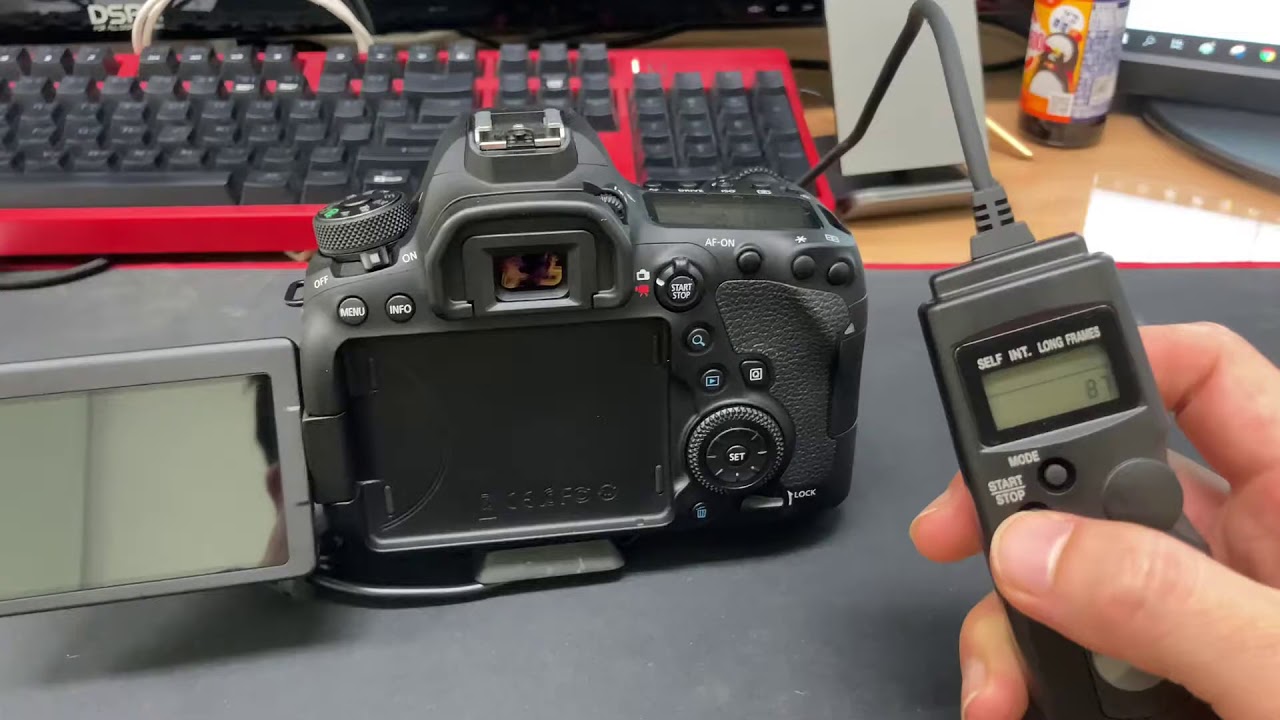 [D-4-4] DSLR 릴리즈(TC 80N3) feat. Canon 60D Mark II