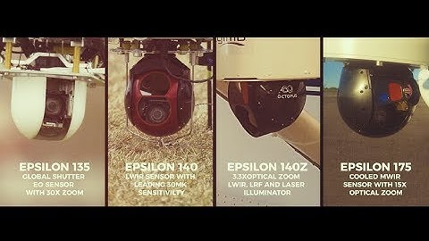 Epsilon EO/IR gyro-stabilized gimbals presentation