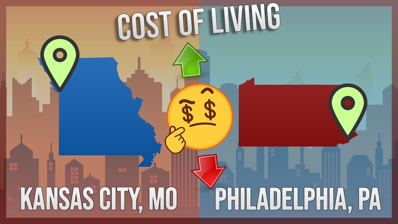 Kansas City, MO vs Philadelphia, PA Cost of Living/Travel Price 2025 Comparison