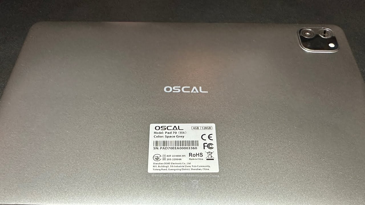 OSCAL Pad 70 WiFi - UNBOXING - YouTube