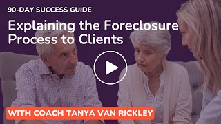 Explaining the Foreclosure Process to Clients
