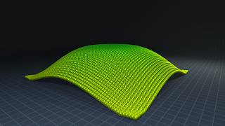 Satisfying physics simulation - 4900 (70 × 70) varied bouncing orbs