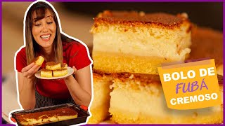 BOLO DE FUBÁ CREMOSO (muito cremoso!) I Bolos da Quarentena I Receitas e Temperos