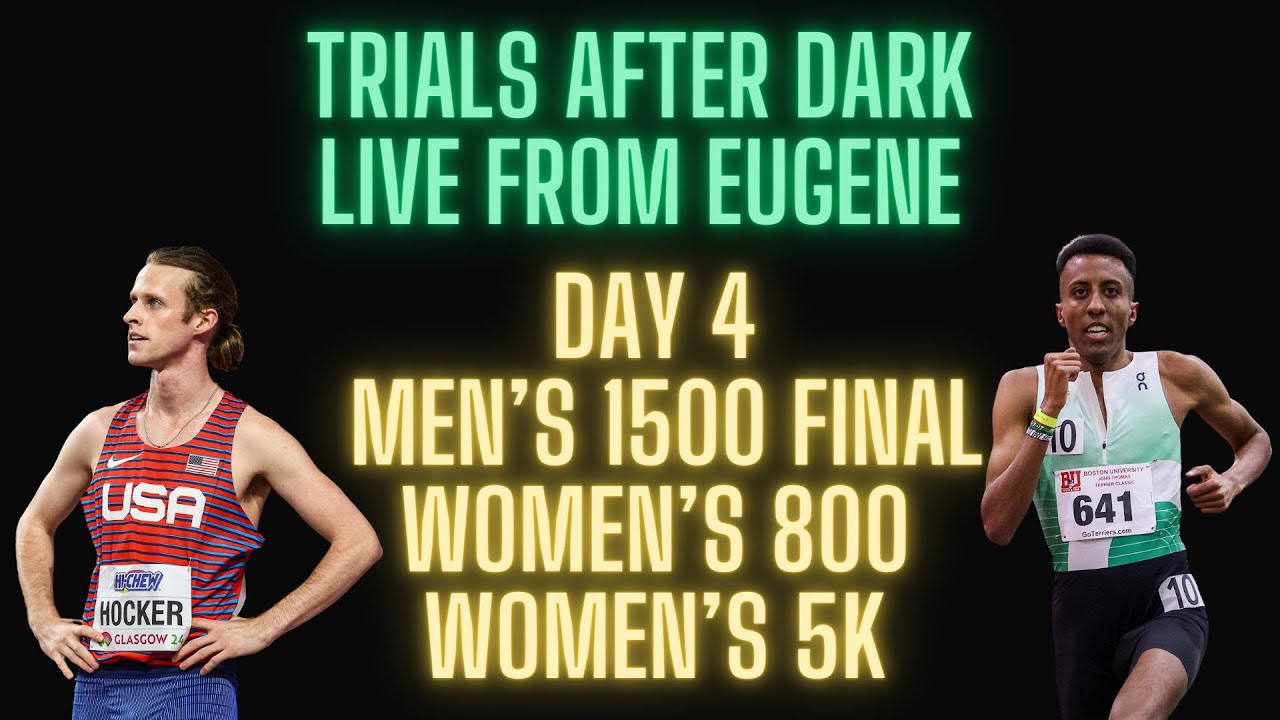 Monday Trials: Athing Mu Falls, Cole Hocker Defeats Yared Nuguse, St. Pierre Edges Cranny in 5000