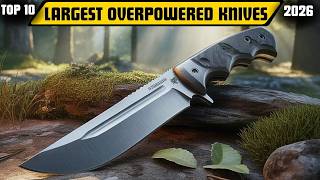 Top 10 Largest Overpowered Survival Knives You Can Actually Own Without Breaking the Bank (2026)!