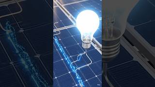 Solar Panel Bijli Kaise Banata Hai? ☀️ | Photovoltaic Effect Explained in 30 Seconds! #ScienceShorts