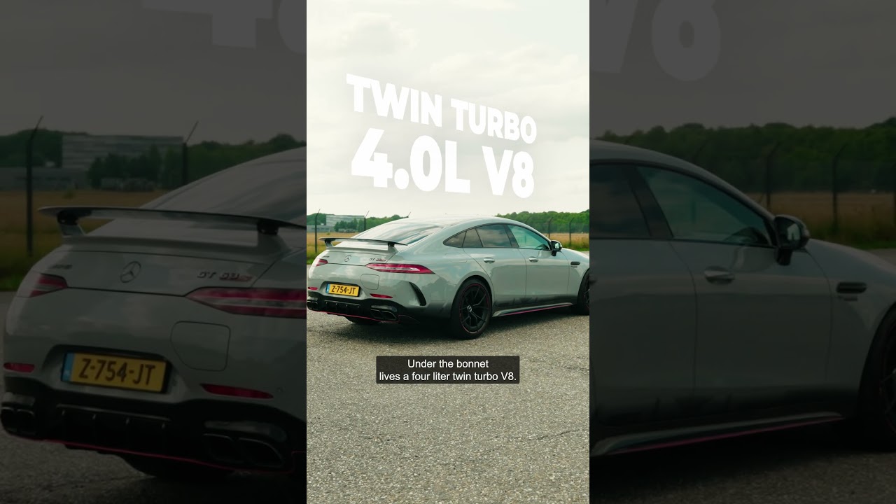 MERCEDES-AMG GT 63 S E PERFORMANCE F1 EDITION – UNBOXING