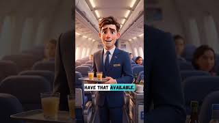 Iced Coffee or Sparkling Water? ✈️ | Airplane English Conversation