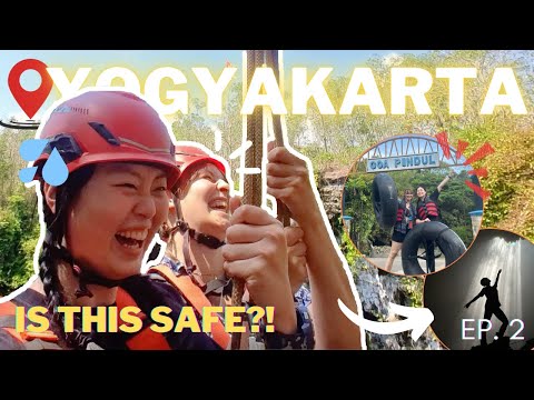 Caving, River Tubing, 60m Manual Drop?! Indonesia Adventure Gets WILD! 😂🇮🇩 | Ep 2: Jomblang & Pindul