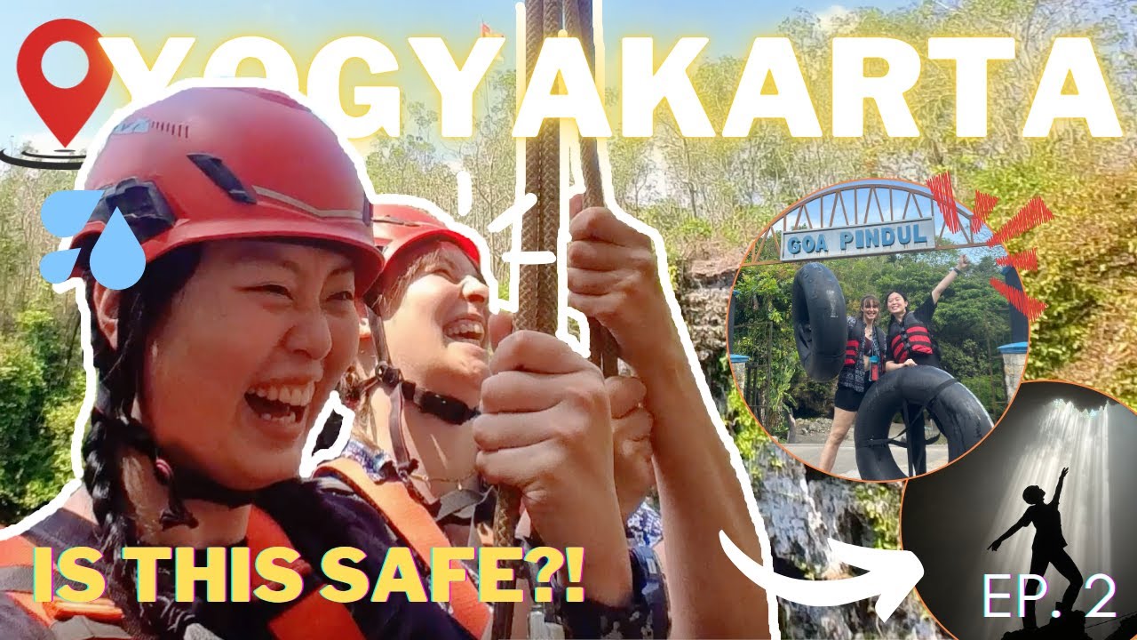 Caving, River Tubing, 60m Manual Drop?! Indonesia Adventure Gets WILD! 😂🇮🇩 | Ep 2: Jomblang & Pindul