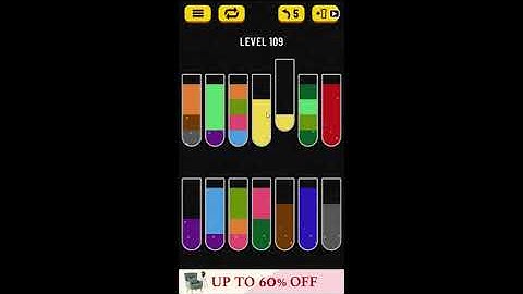 Water Sort Puzzle Level 109