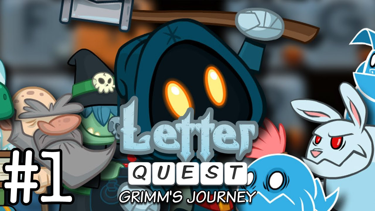 เกมส์ฝึกภาษาอังกฤษ pc  2022 Update  ยมทูตอักษรสาด! - Letter Quest Grimm's Journey - Part 1