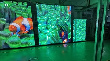 UNIT Factory Price Transparent LED Screen Aging Test